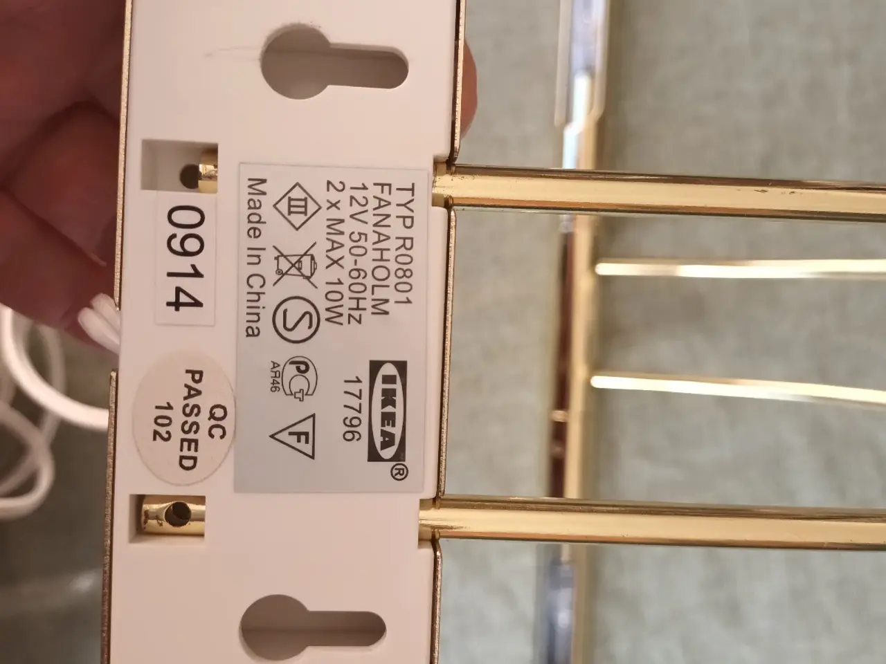 Billede 3 - IKEA Fanaholm Halogen billedebelysningslampe