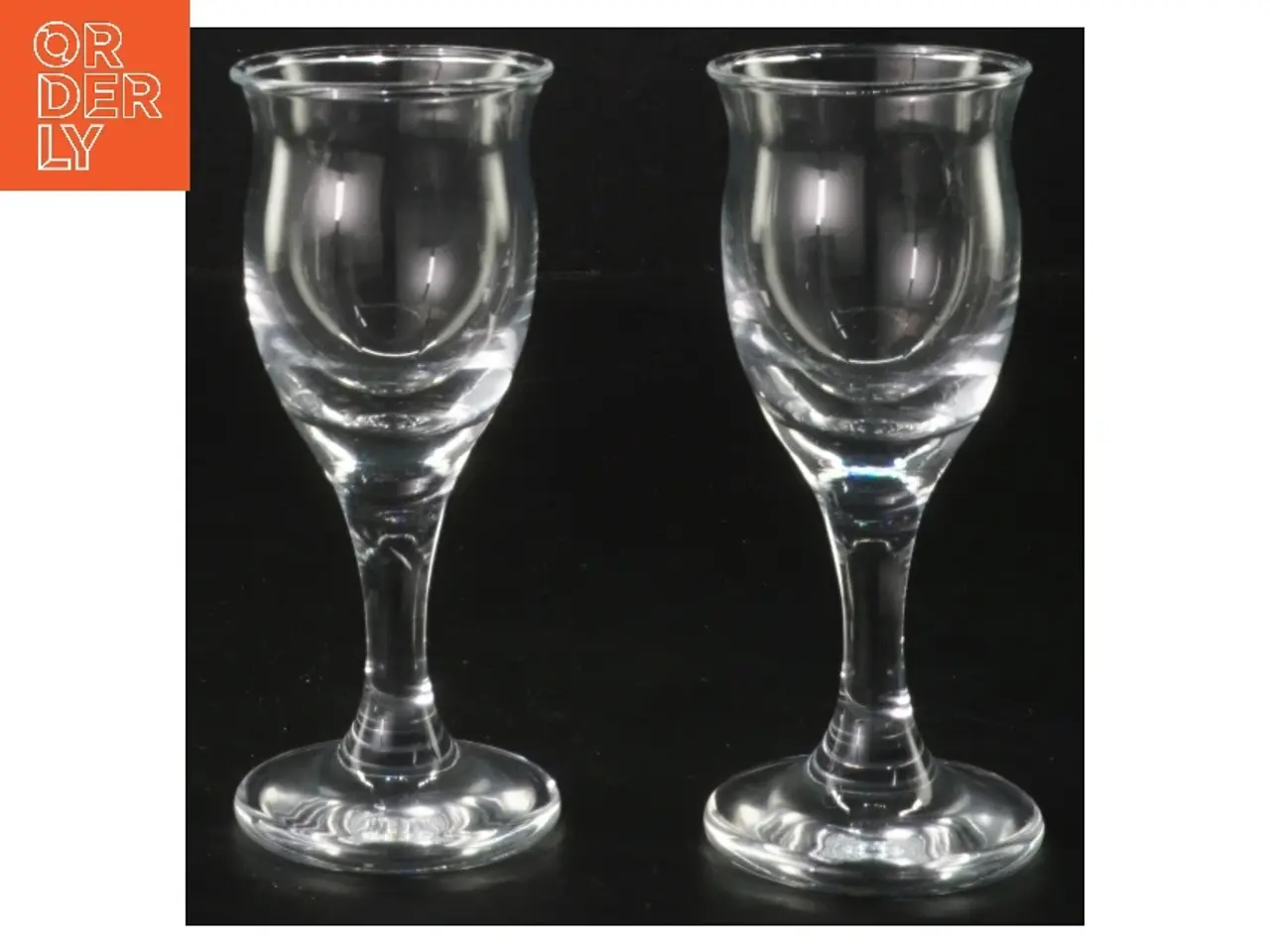 Billede 1 - Små Ideelle glas med stilk (str. Ø 5 cm længde 13 cm)