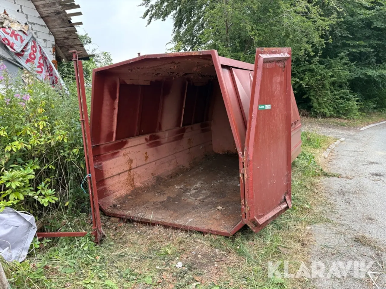 Billede 2 - Affaldscontainer Miljøcontainer, lukket