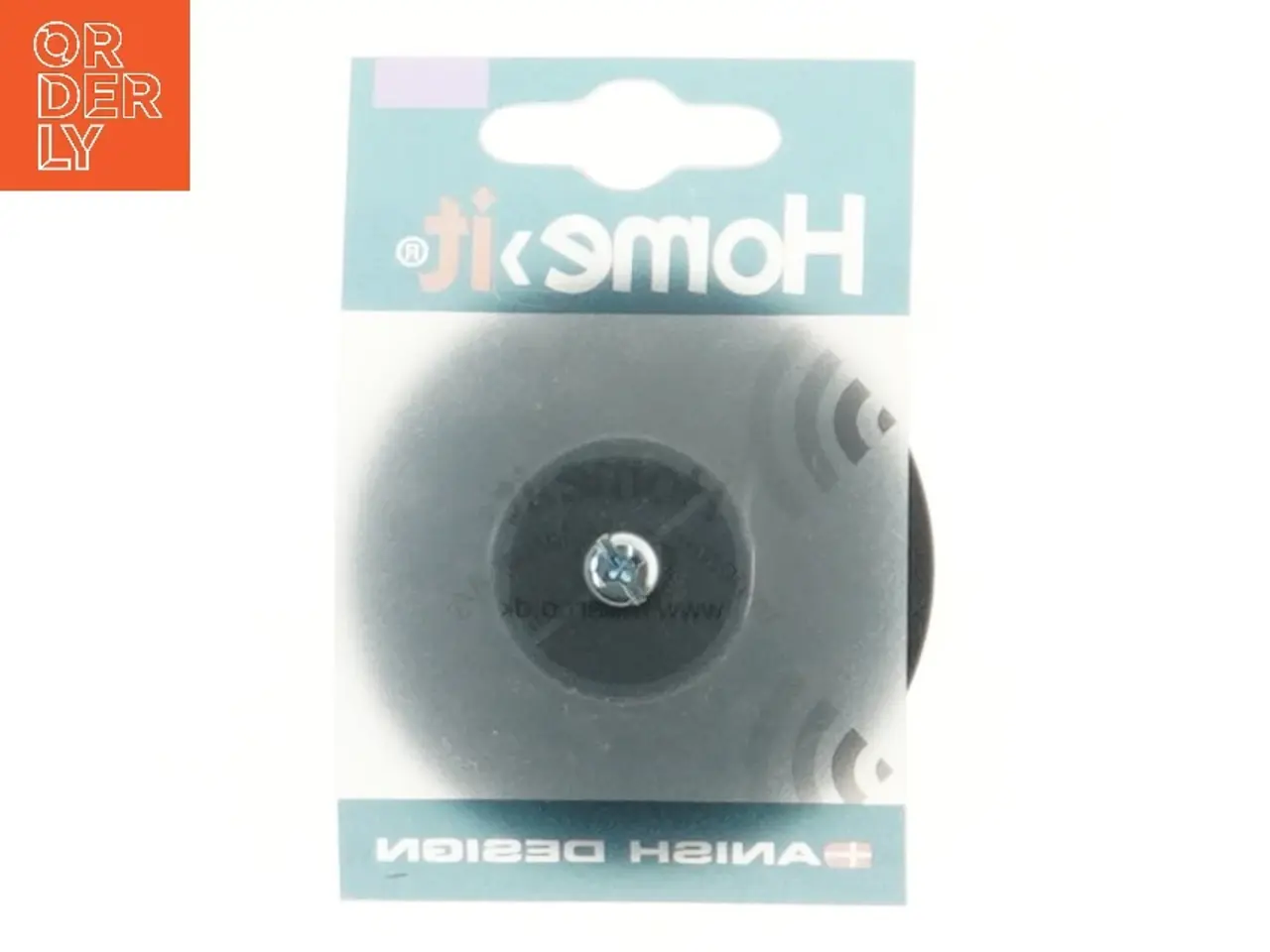 Billede 2 - Sort møbelknop (str. 8 cm)