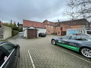 Parkering i baggård
