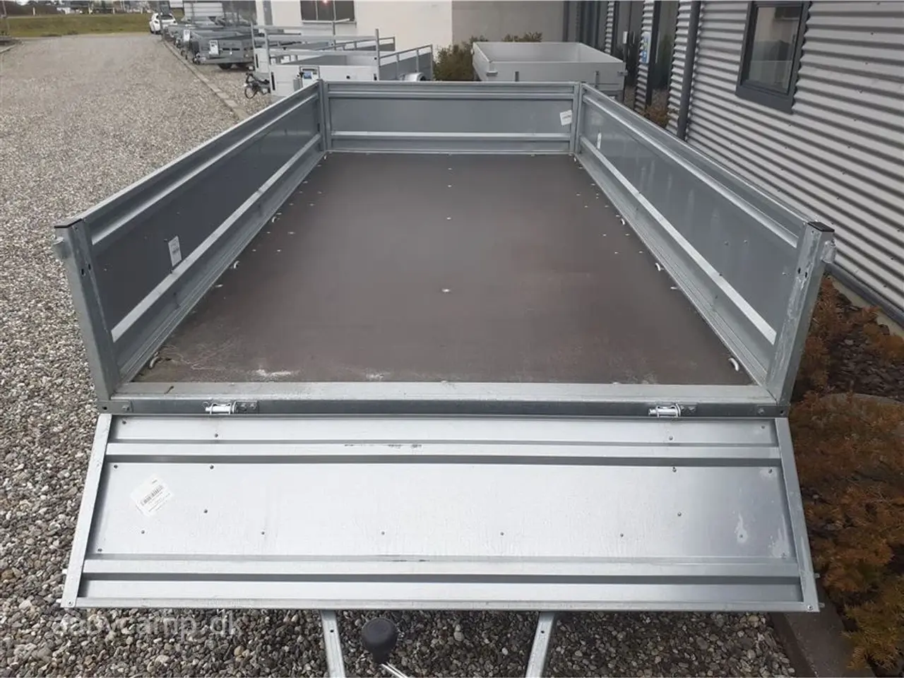 Billede 5 - 0 - Martz Transporter 3015/2 750 Kg.   Stor 750 kg boggie trailer til skarp pris Nu Med 40 Cm. sider.