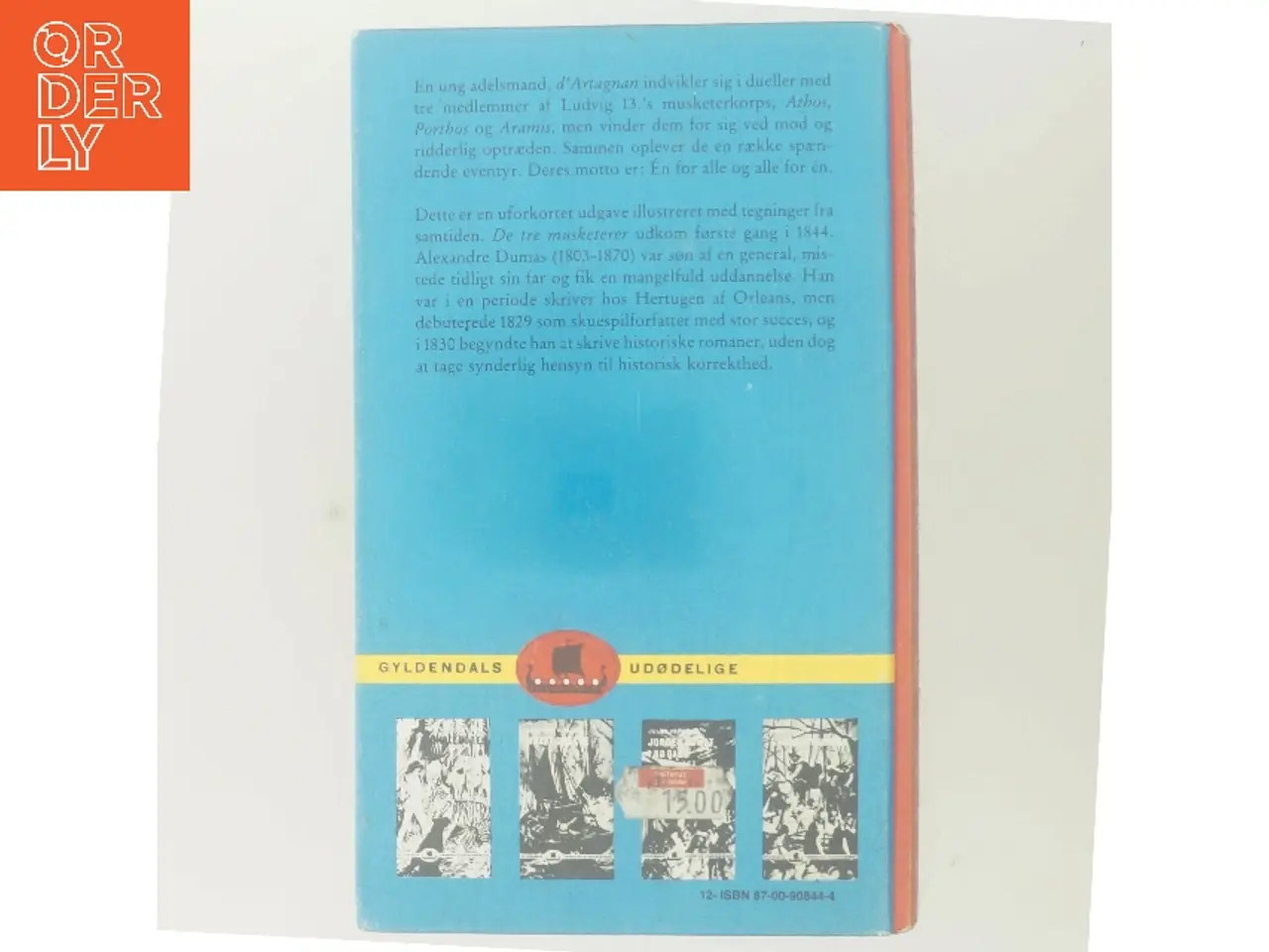 Billede 3 - De Tre Musketerer 1 af Alexandre Dumas (Bog)