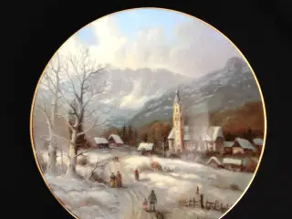Platte "Die Kirche im Tal"