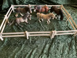 Schleich heste m. fold