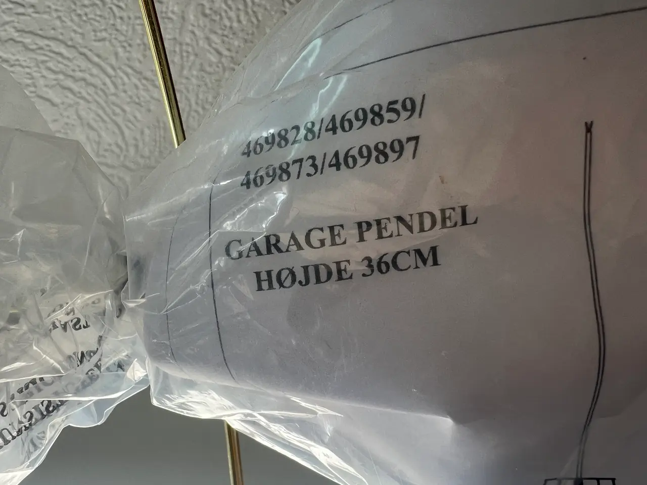 Billede 4 - Ny Messingfarvet Lampe fra Nielsen Light. 