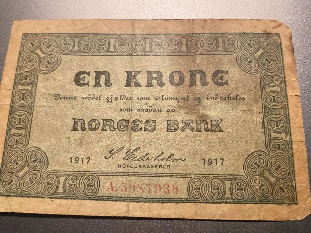 Billede 3 - Norske pengesedler