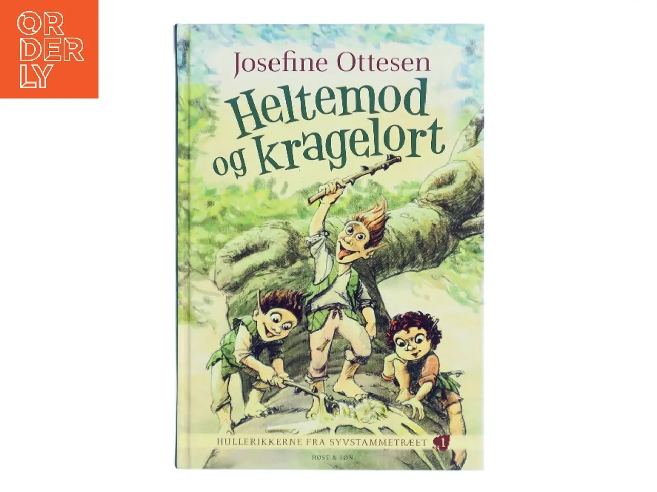 Billede 1 - Heltemod og kragelort af Josefine Ottesen (Bog)