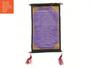 Lilla vægophæng med citat af Dalai Lama (str. 37x25,5 cm)