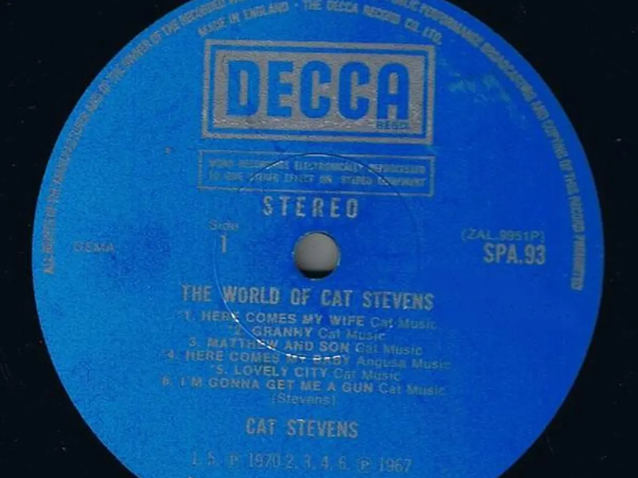 Billede 7 - LP, Cat Stevens x6