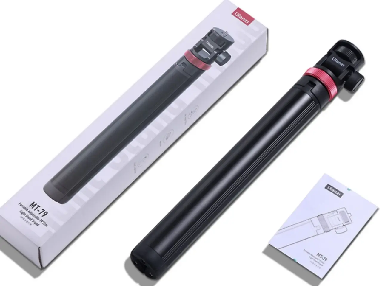 Billede 2 - MT 79 2M Aluminium Led Light Tripod