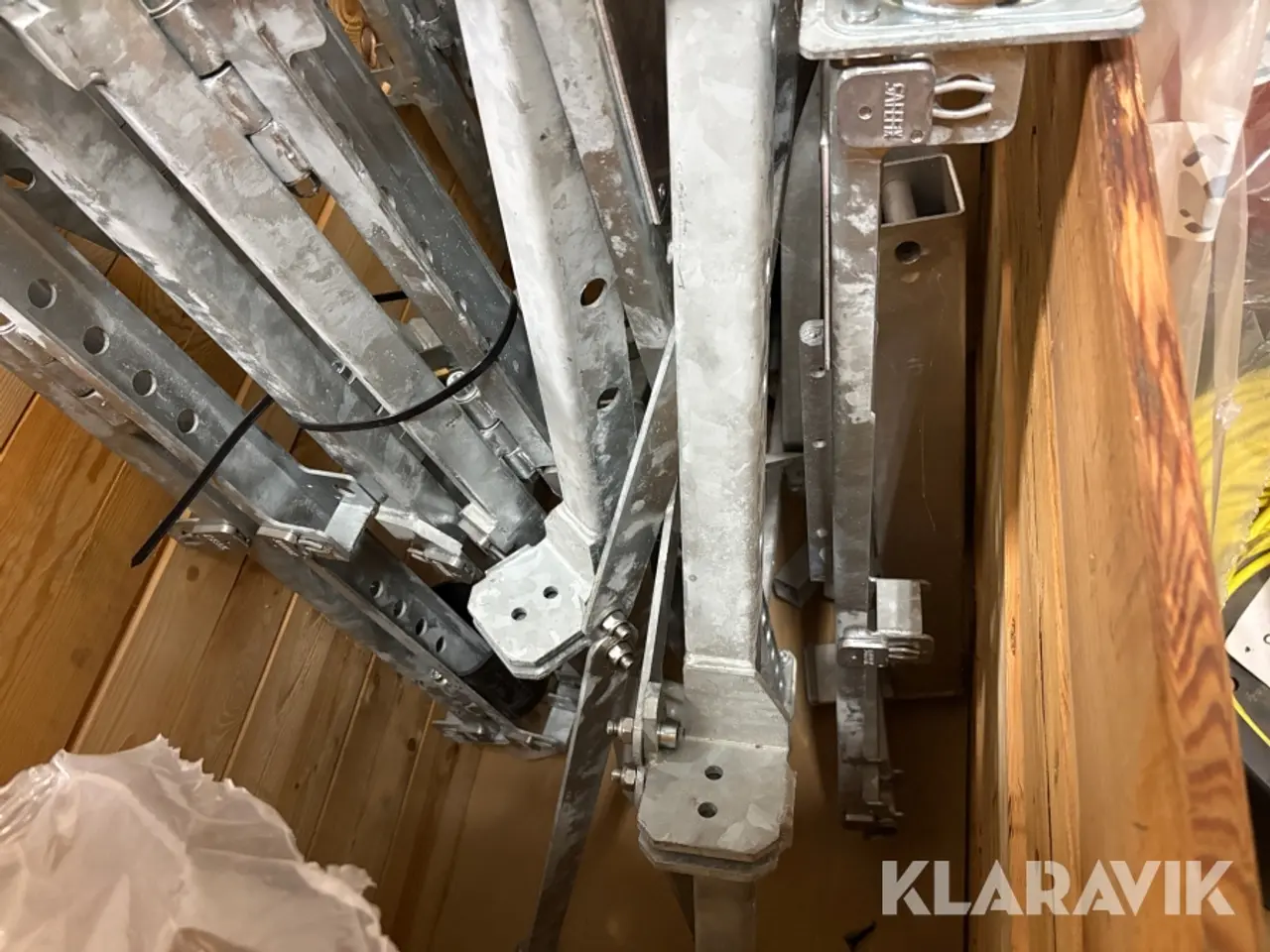 Billede 4 - Wirehejs stilladsplatform PowerClimber Accessplatform - 6 personer