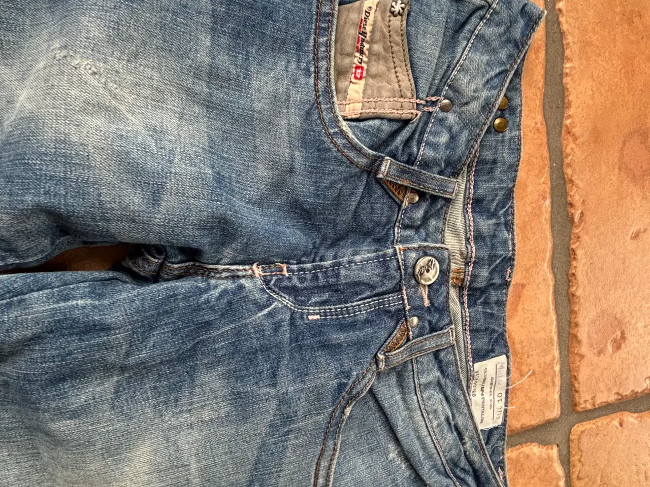 Billede 5 - Diesel jeans str 140 blå pige bomuld