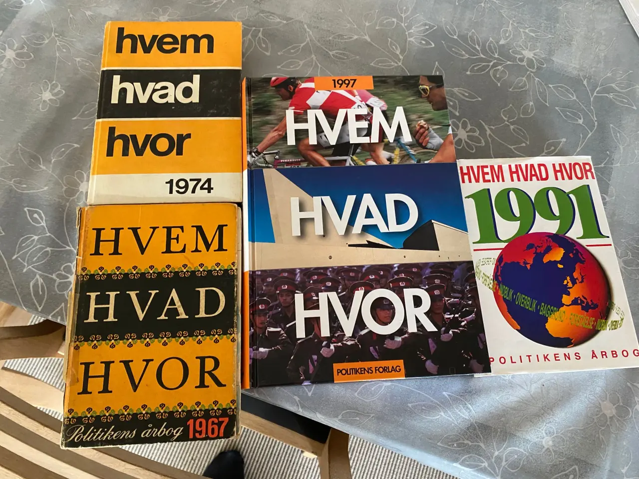 Billede 1 - Hvad Hvad Hvor 1967-2000, undtagen 1996