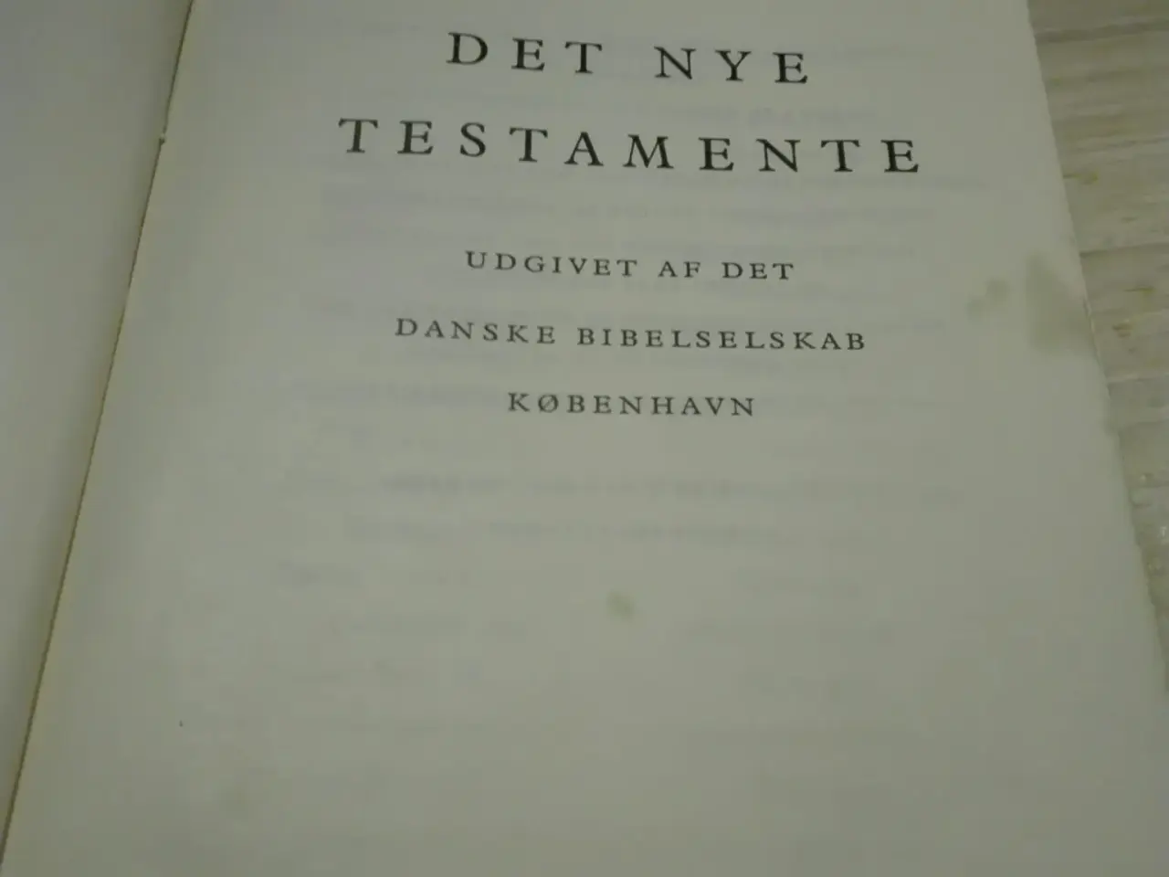 Billede 1 - Det nye testamente