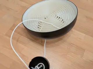 IKEA NYMÅNE pendel, antracit, 3 × E27