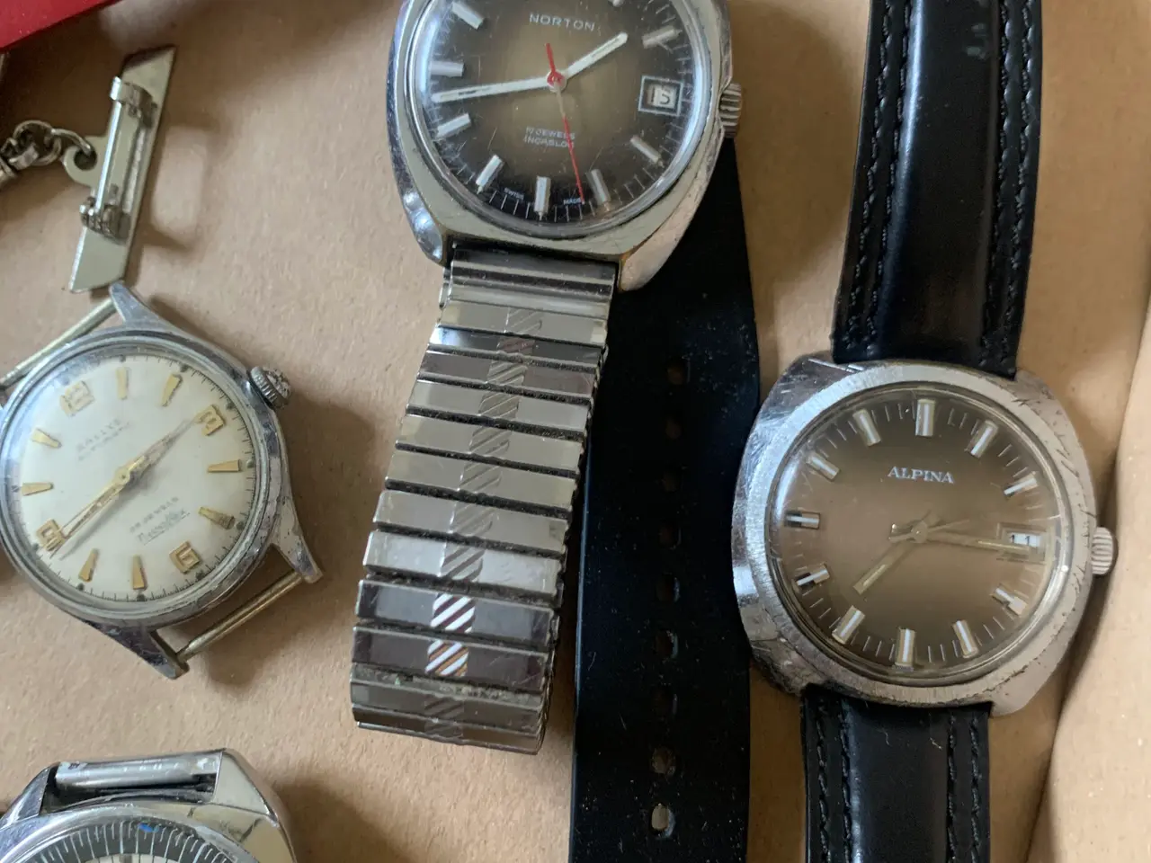 Billede 5 - Vintage mekaniske ure lot