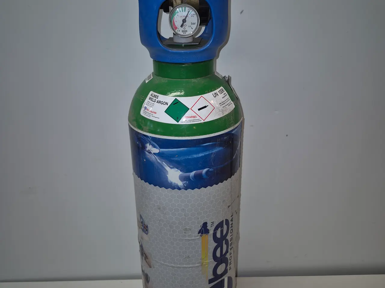 Billede 1 - ALbee Weld Argon 11 Ltr. flaske
