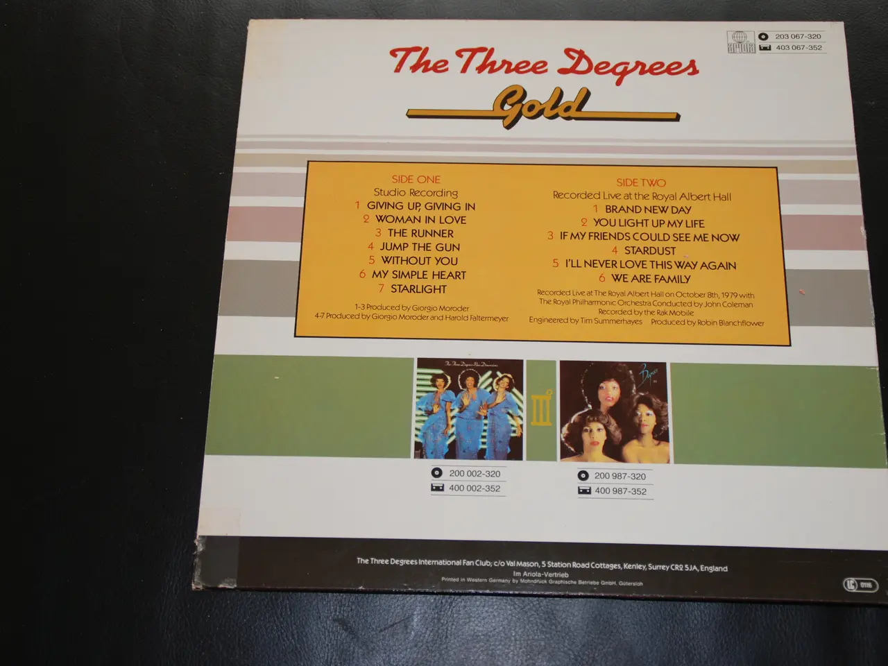 Billede 6 - 2 stk. lp - The Three Degrees