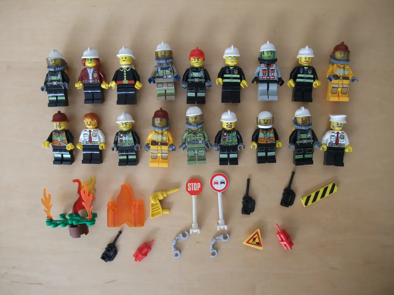 Billede 1 - Lego Brandmand Figurer