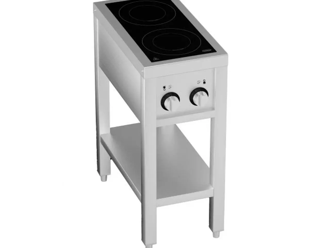 Billede 5 - Induktionskogeplade 2 zoner 7 kW – rustfrit stål