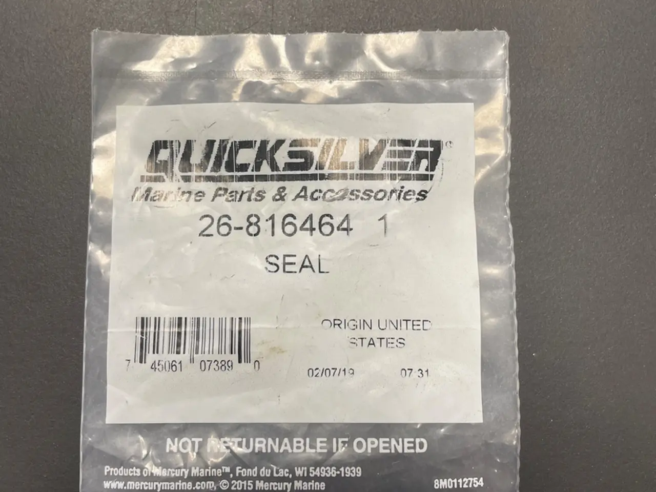 Billede 1 - Quicksilver Seal