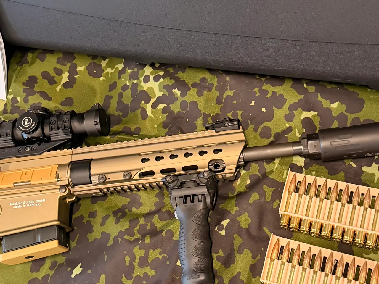 Billede 14 - HK MR308 13” RAL8000 (7,62cal Halvautomatisk)