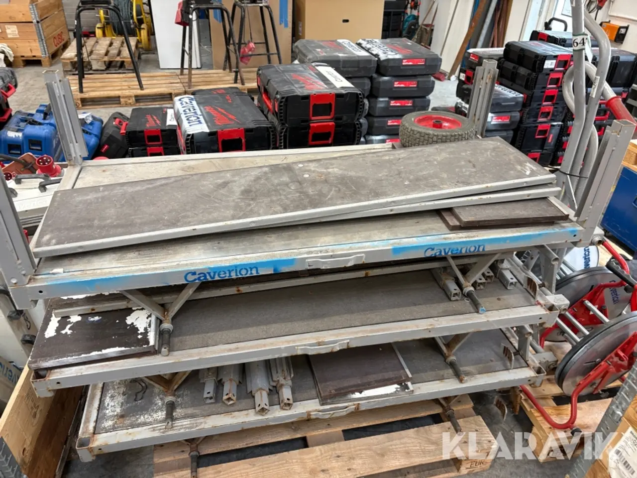 Billede 1 - Mini materialevogne/platformsvogne 3 styk Ravendo