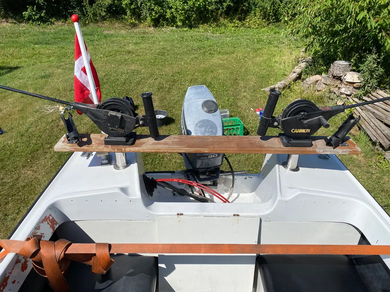 Billede 7 - Fin motorbåd med trailer og trolling udstyr
