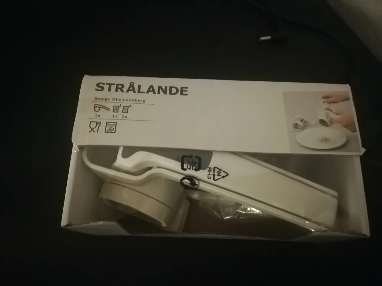 Billede 1 - STRÅLANDE Rotary grater, white, IKEA