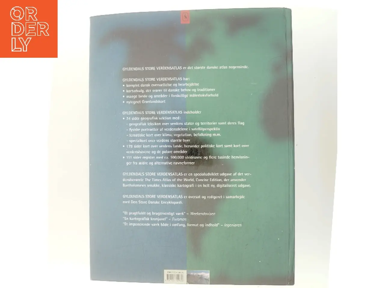 Billede 3 - Gyldendals store verdensatlas af Eigil Christiansen (f. 1945) (Bog)