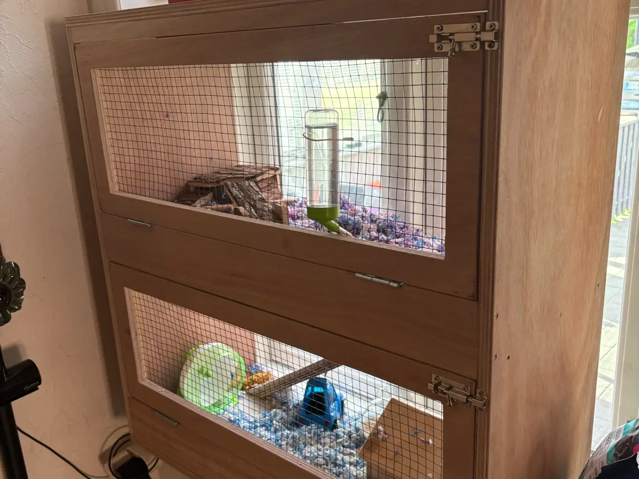 Billede 1 - Stort bur med svæv hamster