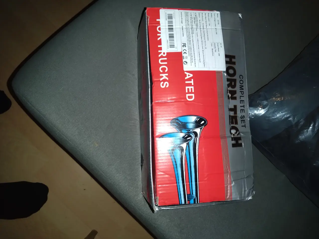 Billede 2 - 12 volt Lastbil kompressor horn Ny