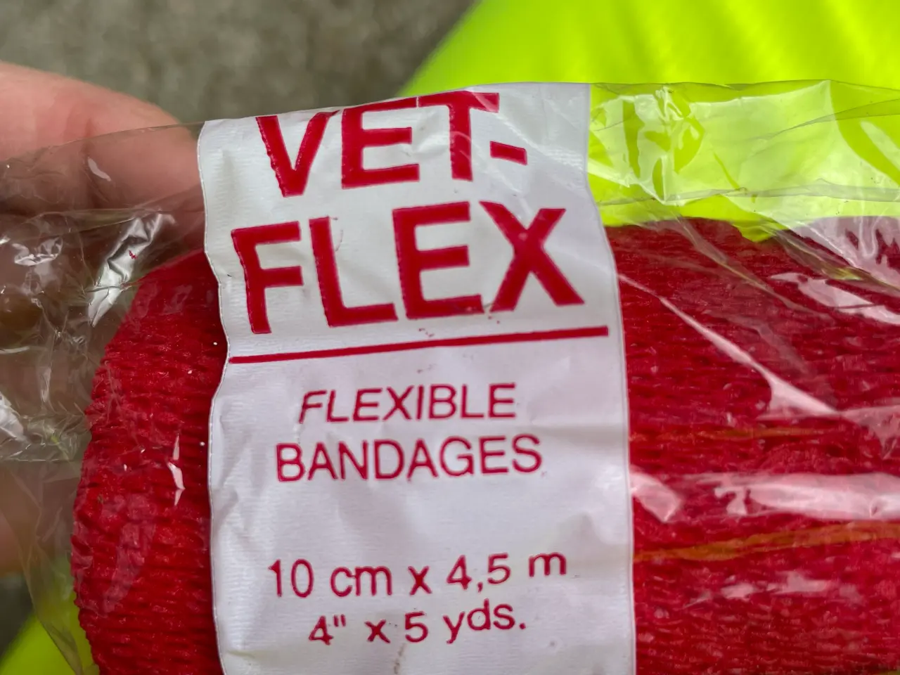 Billede 2 - Røde bandager til heste