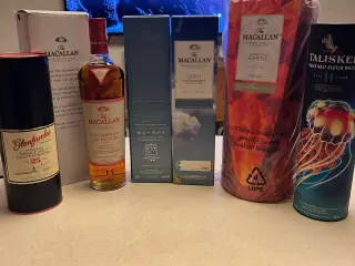 Blandet whisky (Bl.a.. Macallan)