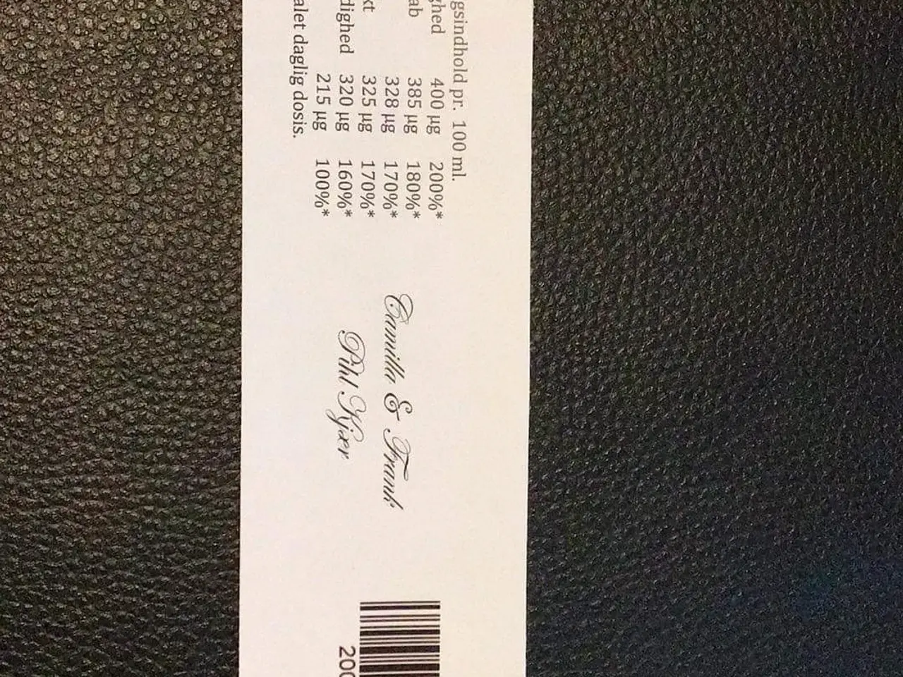 Billede 2 - Personlige labels med navne og dato til bryllup
