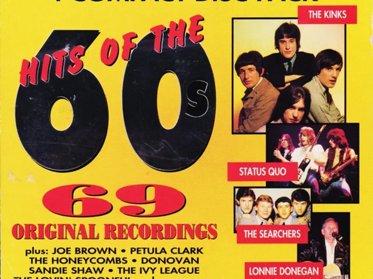 Billede 1 - Diverse kunstnere – Hits Of The 60's – 4CD