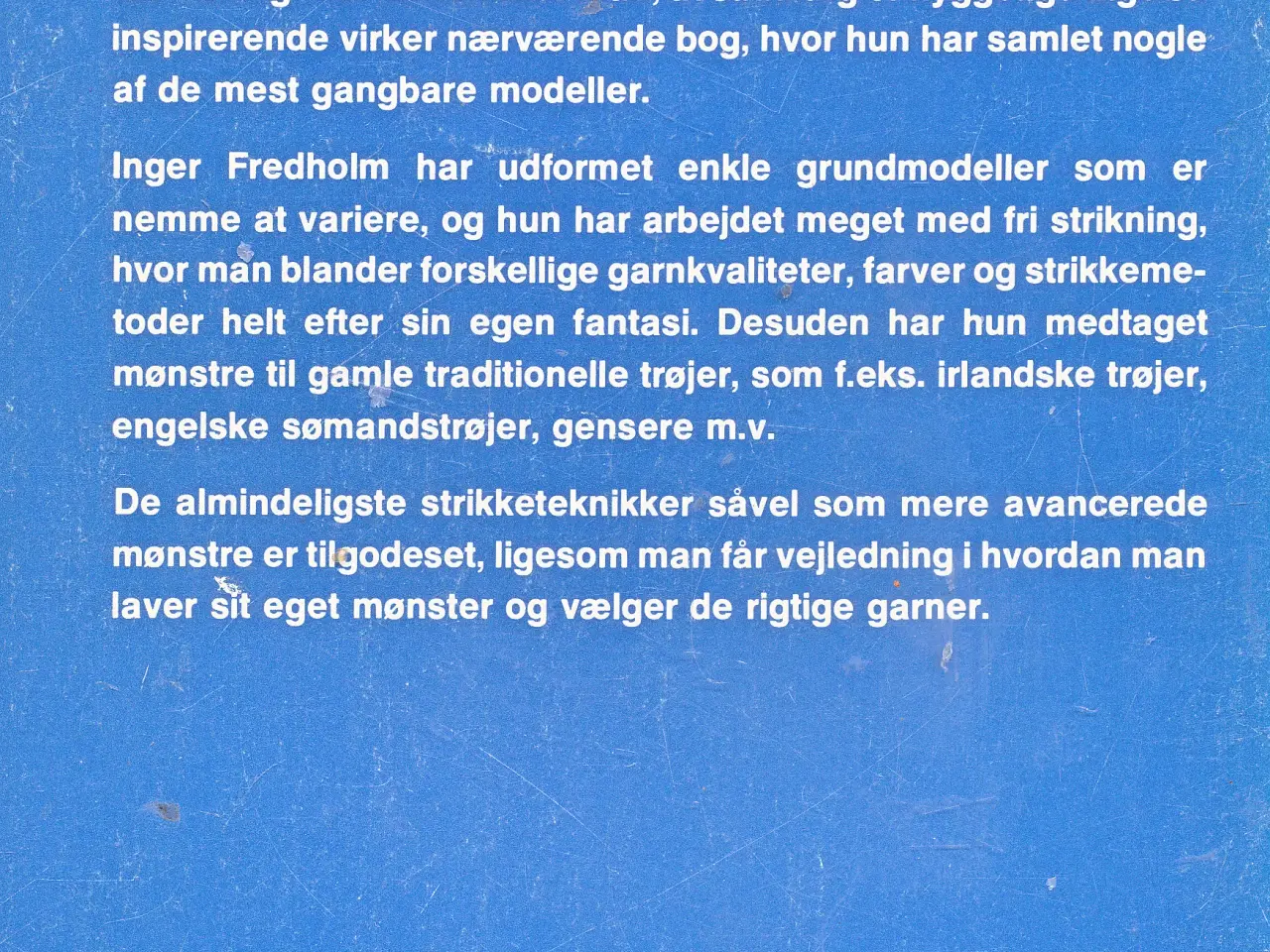 Billede 2 - TIDLØS STRIK AF INGER FREDHOLM