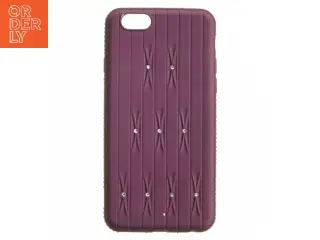 Beskyttelsescover til iPhone med rhinsten (str. 7 x. 14 cm)