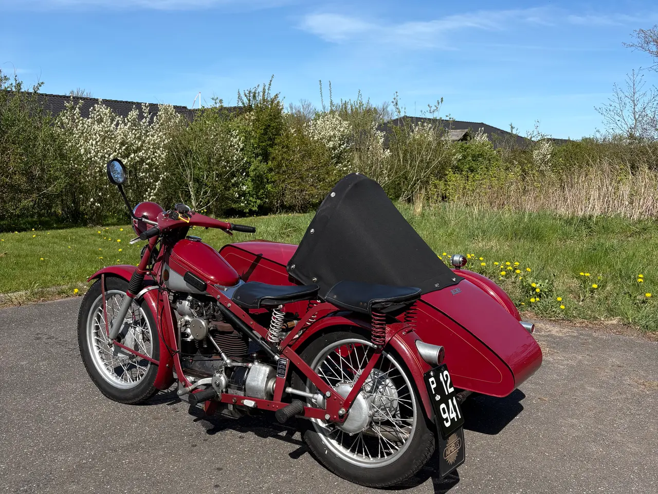Billede 1 - Nimbus med sidevogn