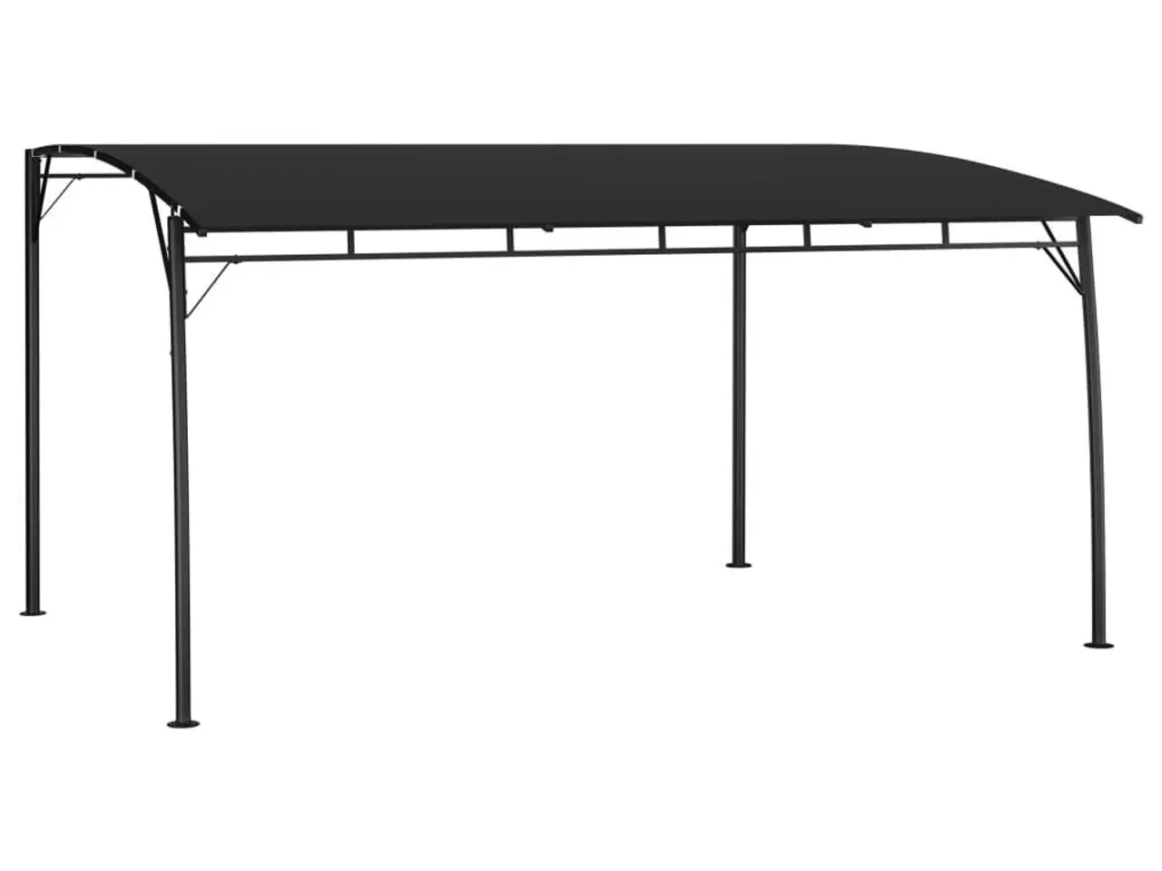 Billede 1 - Fritstående havemarkise 4 × 3 × 2,55 m - antracitgrå