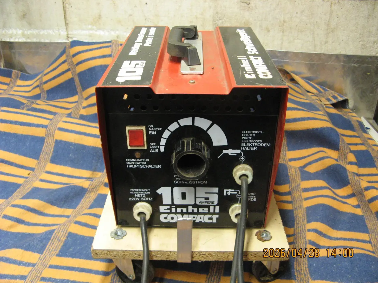Billede 1 - Elektrode Svejser også kaldet pin svejser