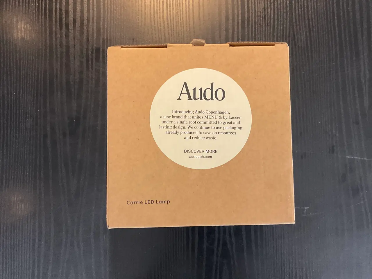 Billede 4 - Audo Copenhagen Carrie LED Lampe Børstet Messing.