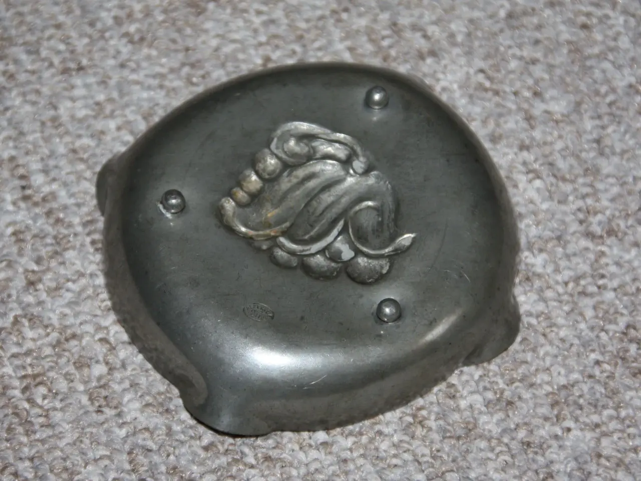 Billede 3 - Alfenide tin skål 11,5 cm x 11 cm