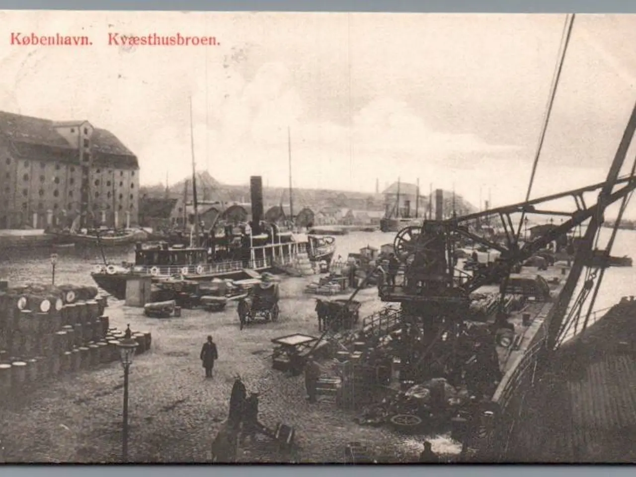 Billede 1 - København - Kvæsthusbroen - Postkort - Brugt