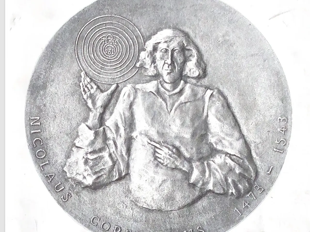 Billede 4 - Nicolaus Copernicus Medaljekunst til vægophæng