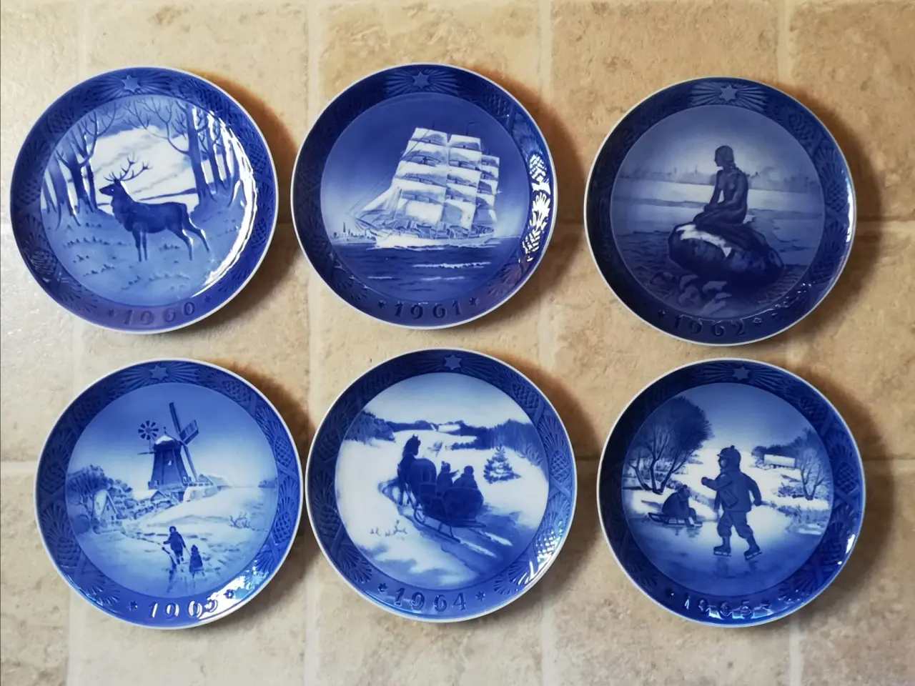 Billede 1 - Kongelige juleplatter 1960-1965