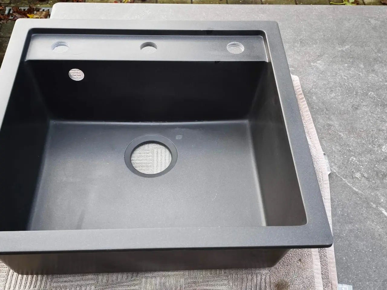Billede 1 - Lavabo granitvask Jupiter 60