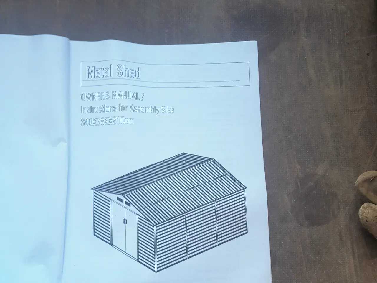 Billede 2 - DANCOVER Stålskur 3,8x3,4x2,1