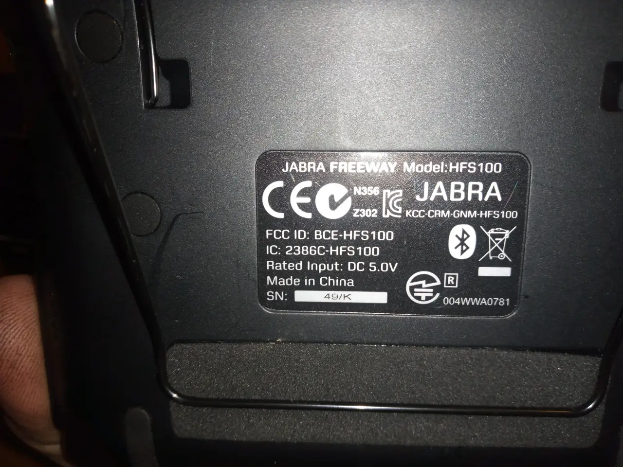 Billede 2 - Jabra Freeway HFS100